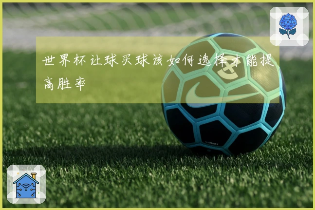 世界杯让球买球该如何选择才能提高胜率